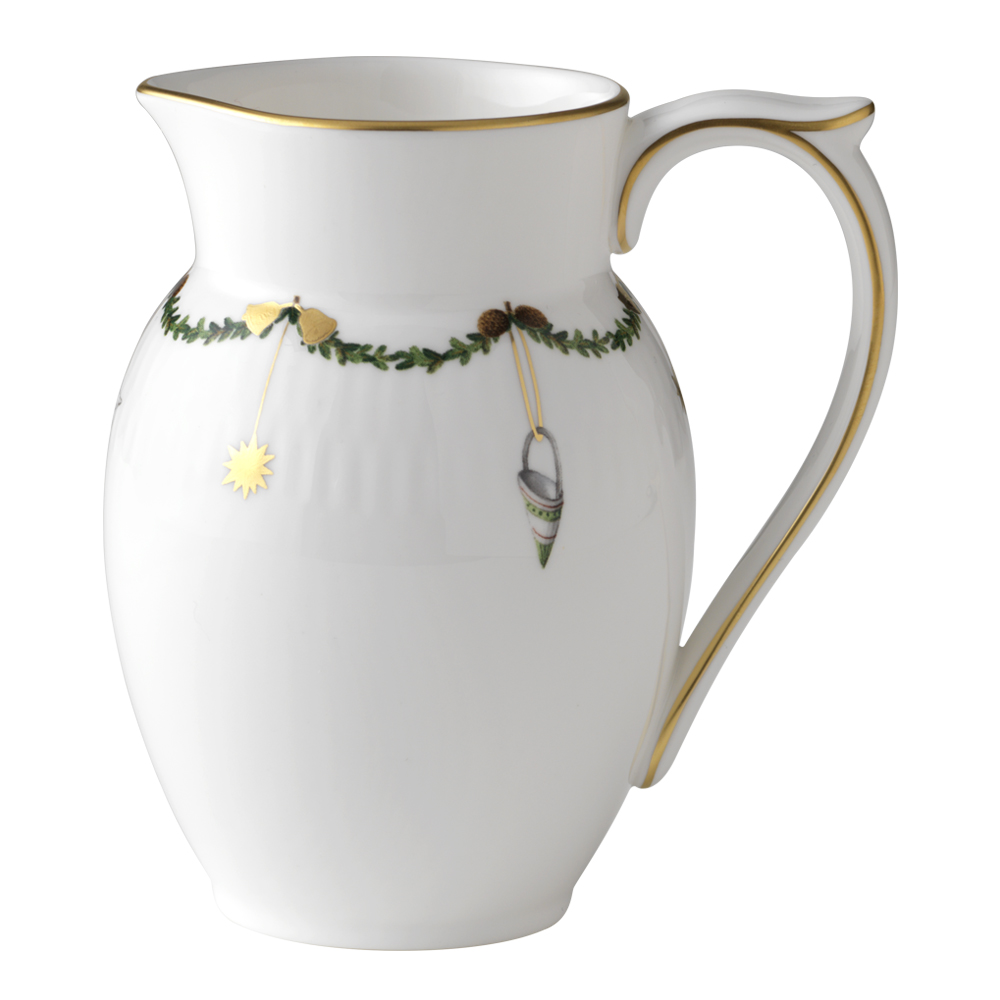 Star Fluted Christmas Kanna 39 cl