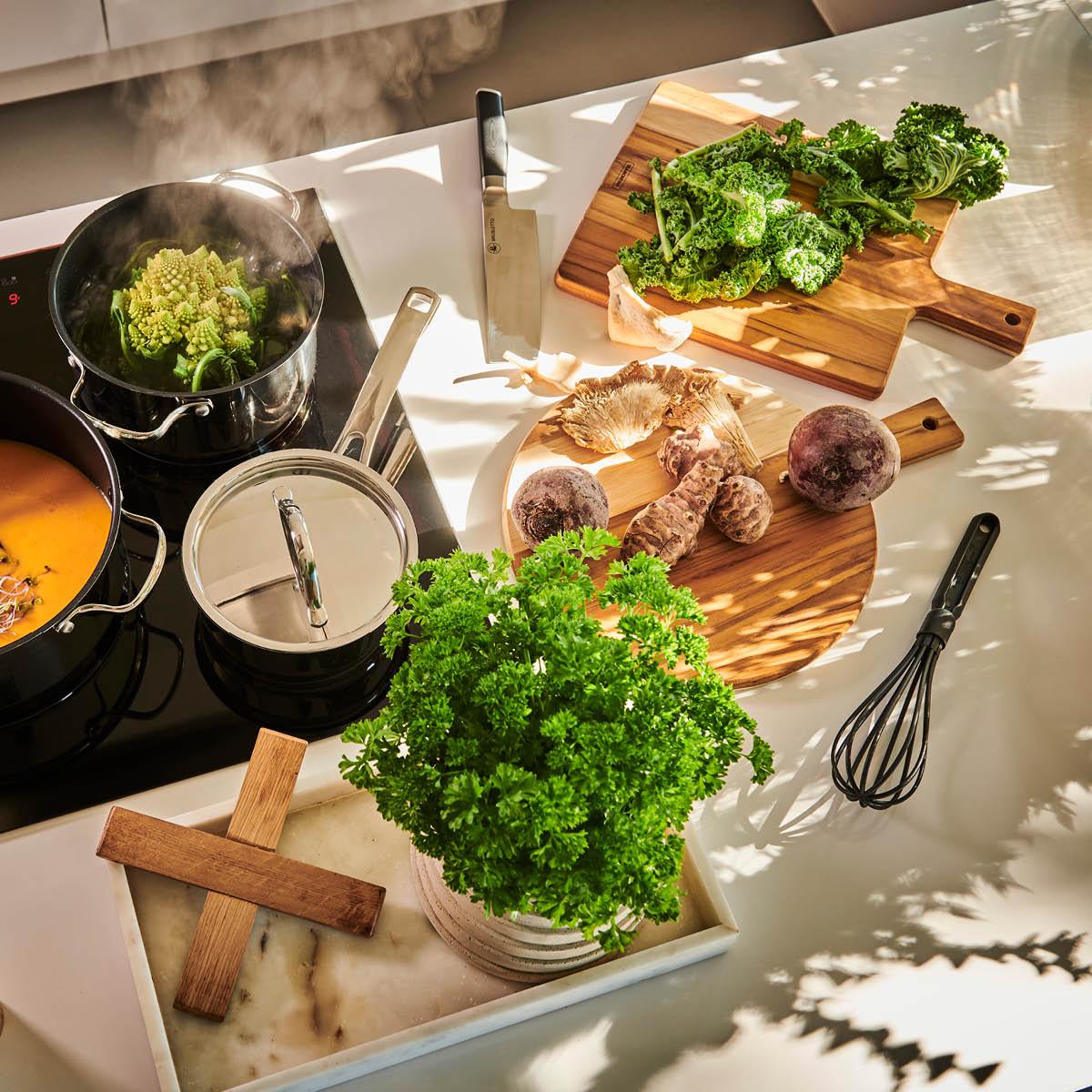 Skärbräda 30x27 cm