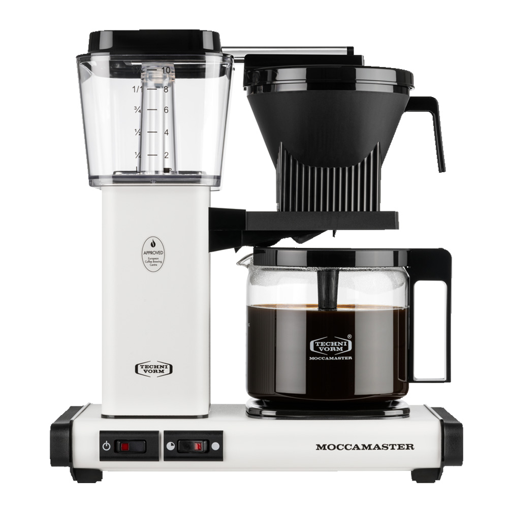 Moccamaster Automatic Kaffebryggare Mattvit