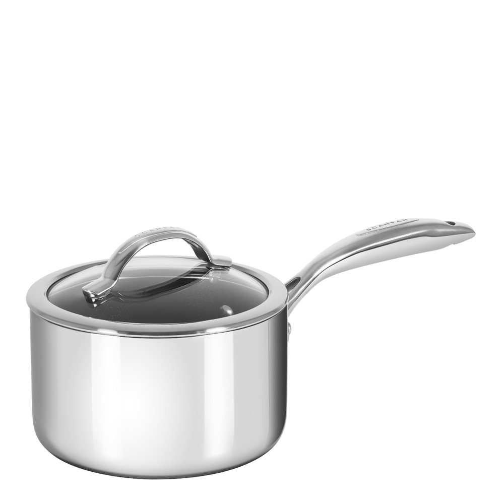 HaptIQ Kastrull med Lock 1,8 L Rostfri