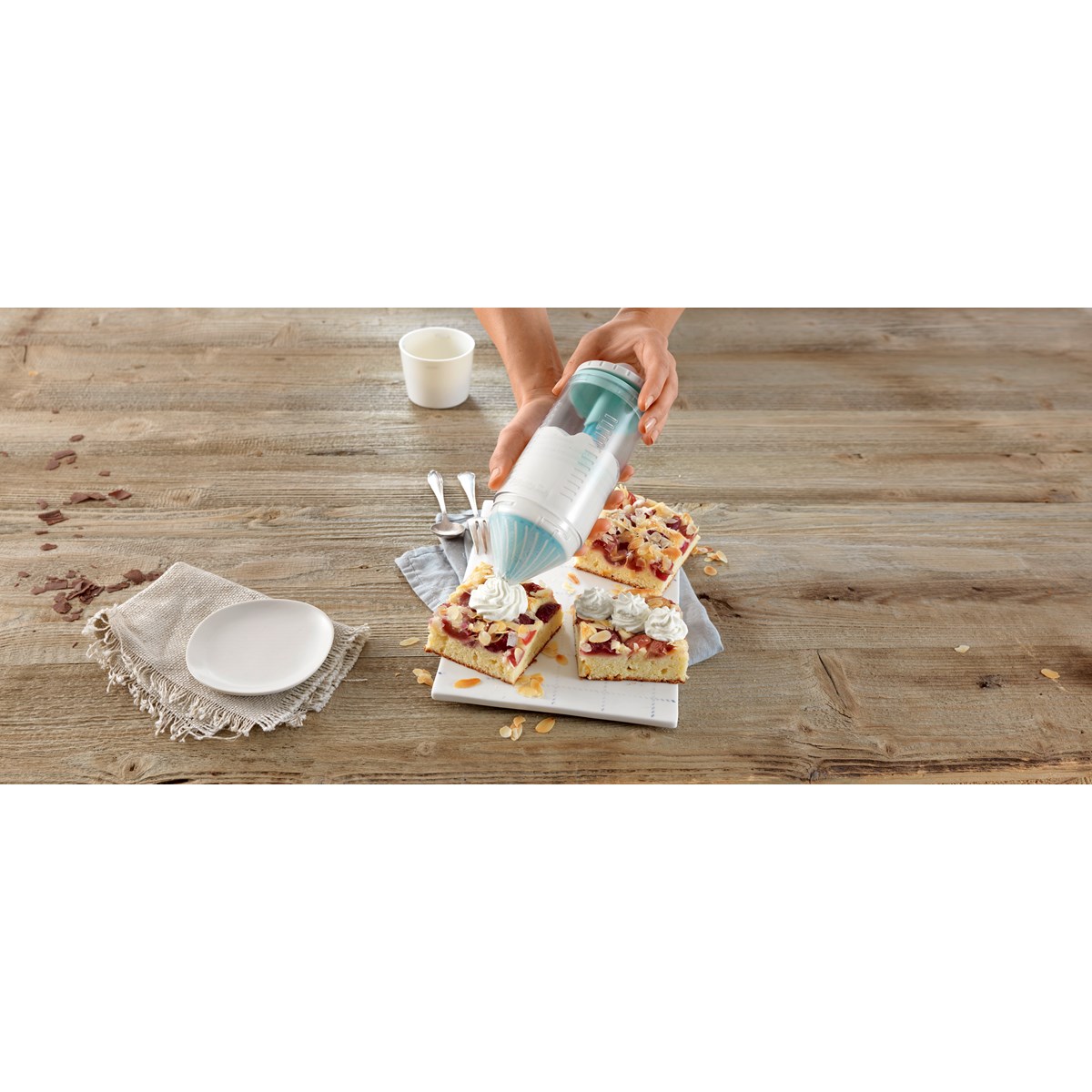 Deco cream Whipper Visp Vit