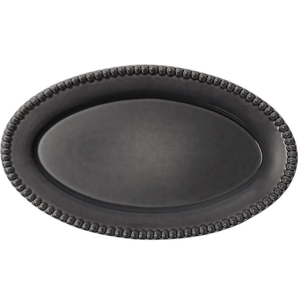 Daria Fat Oval 35 cm Clean Grey