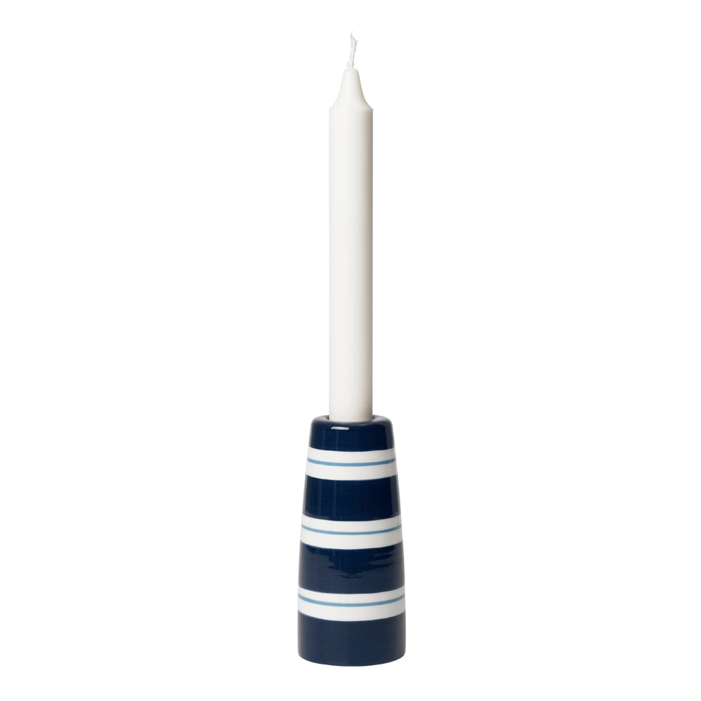 Omaggio Nuovo Ljusstake 12 cm Mörklblå