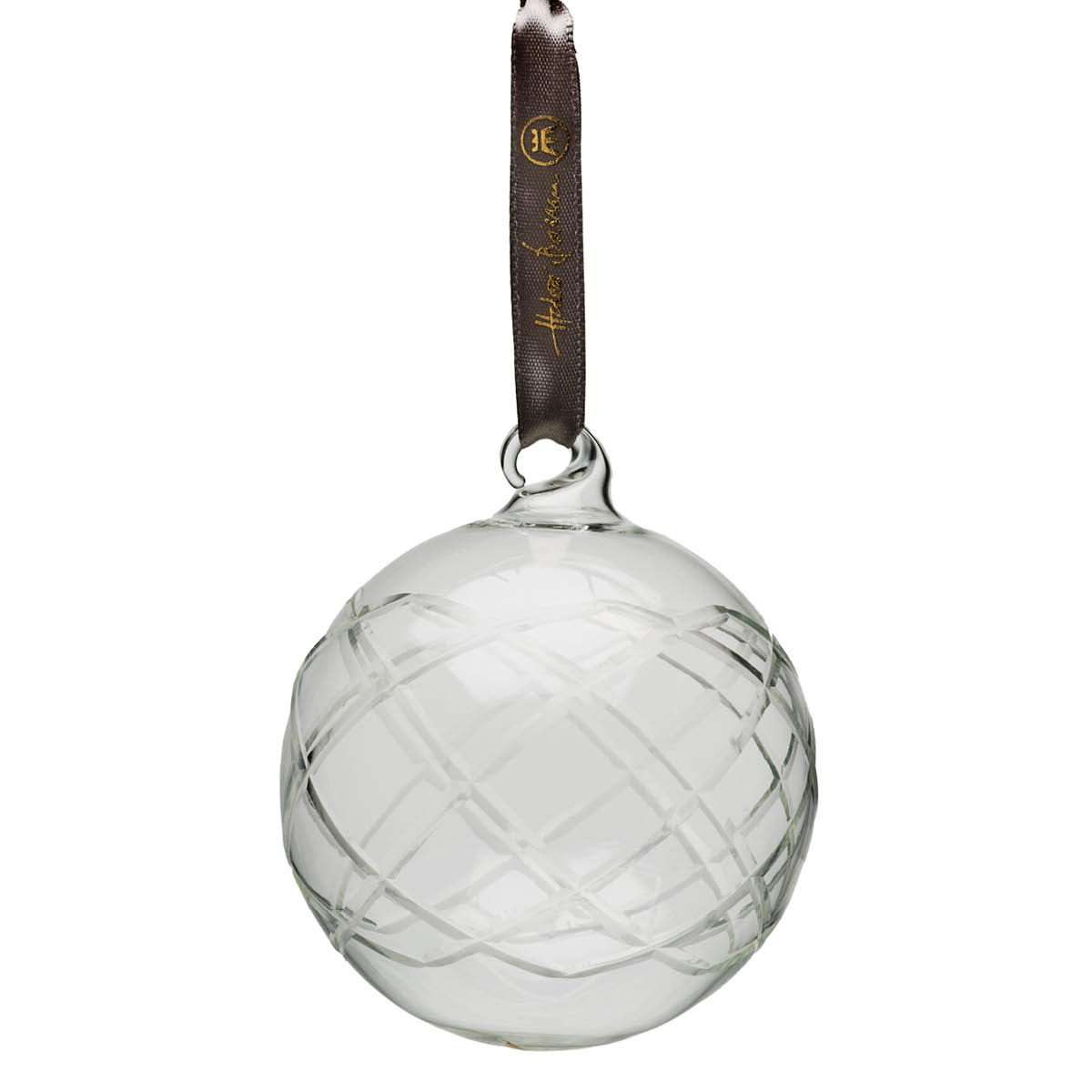 Lux Dekorkula 8 cm Klar