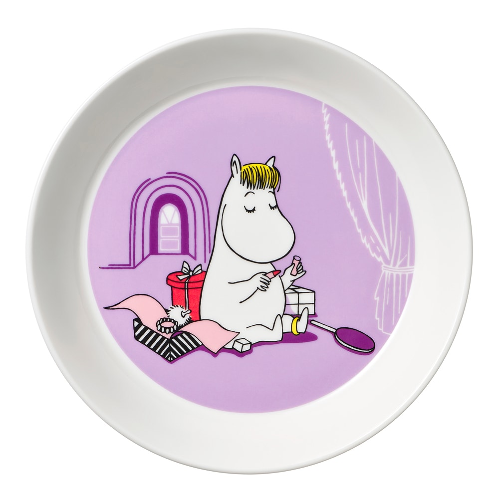 Mumin Tallrik Snorkfröken