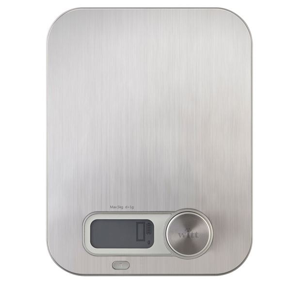 Premium Köksvåg Laddbar 5Kg Stål