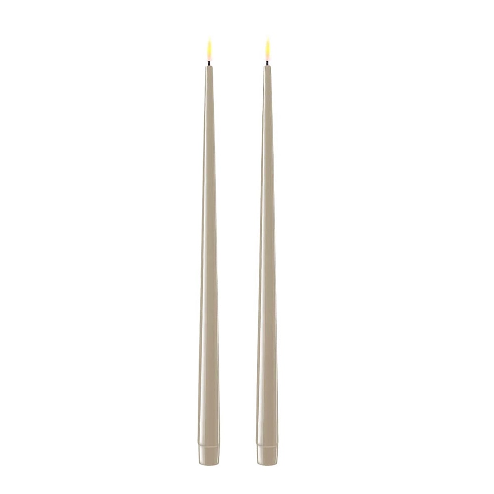 Middagsljus Led 38 cm 2-pack Sand