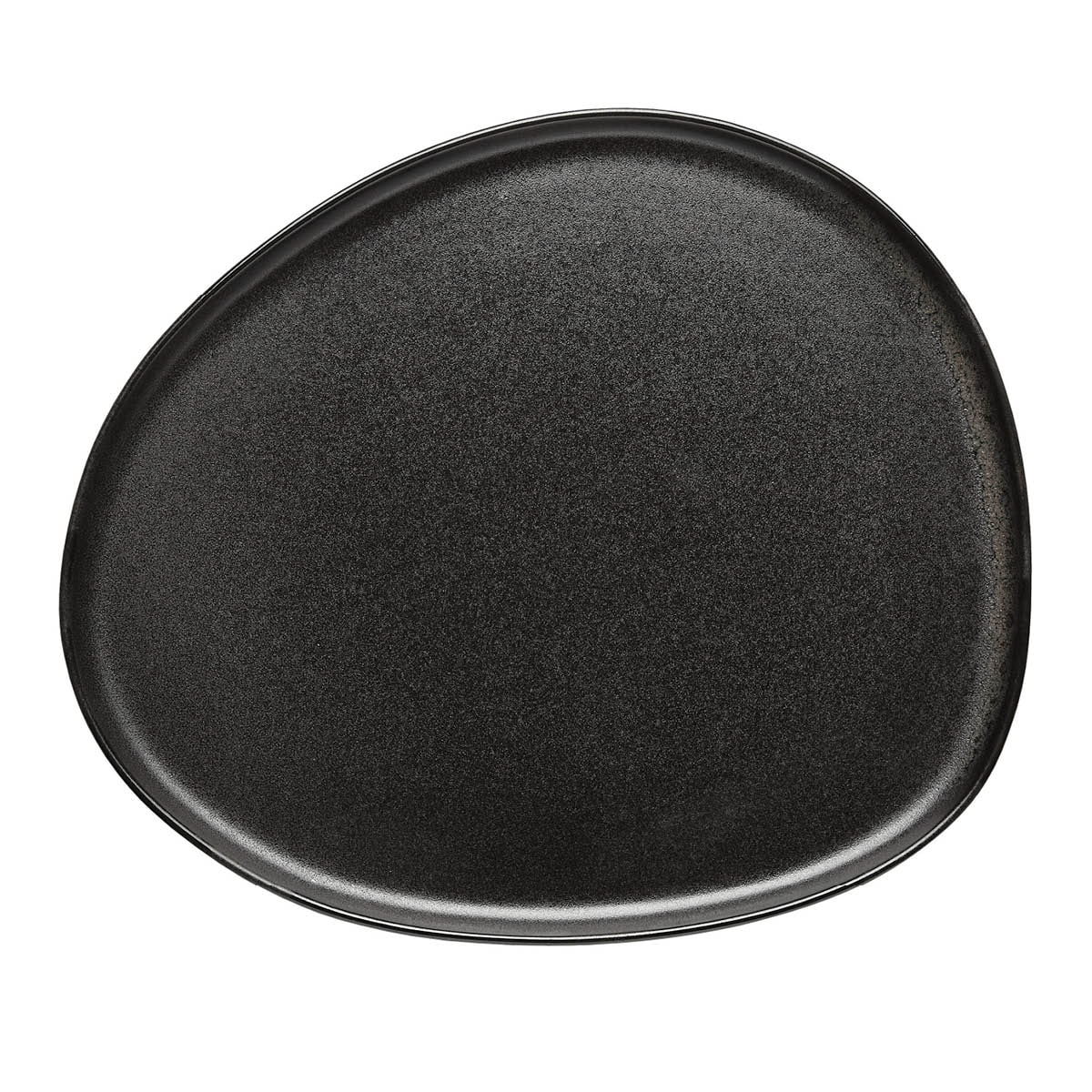 RAW Organic Tallrik 29x25 cm Titanium Black