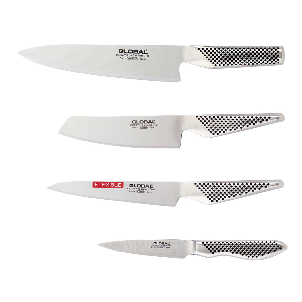 Global G-251138 Knivset 4 delar