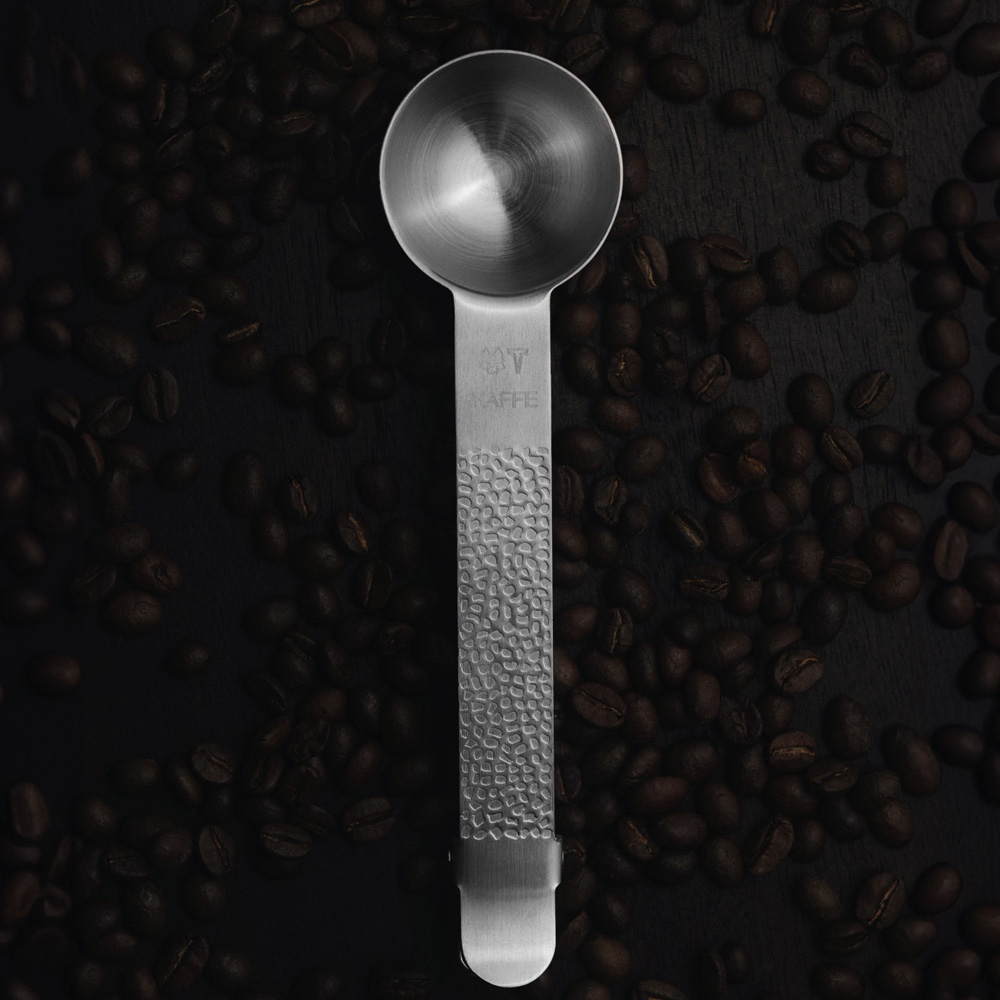 Frost Kaffemått med klämma Silver