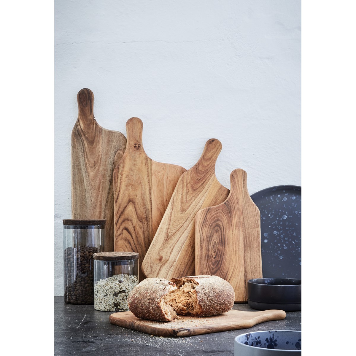 Raw Skärbräda 37,5x17 cm Teak