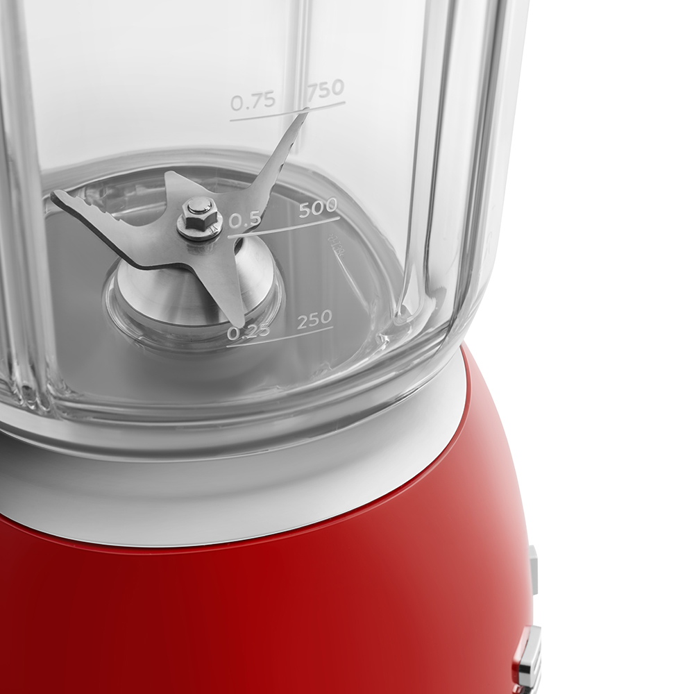 Smeg 50's Style Blender högblank Röd