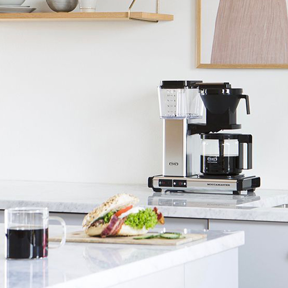 Moccamaster Automatic Kaffebryggare Polished Silver