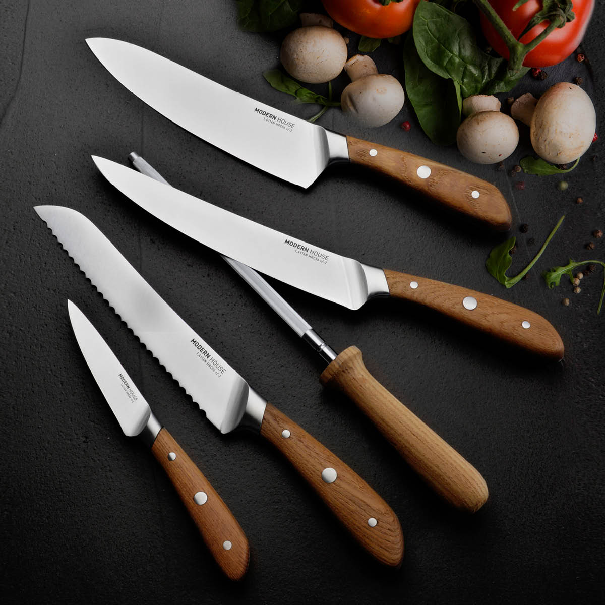 North Knivset + Bryne 5 delar