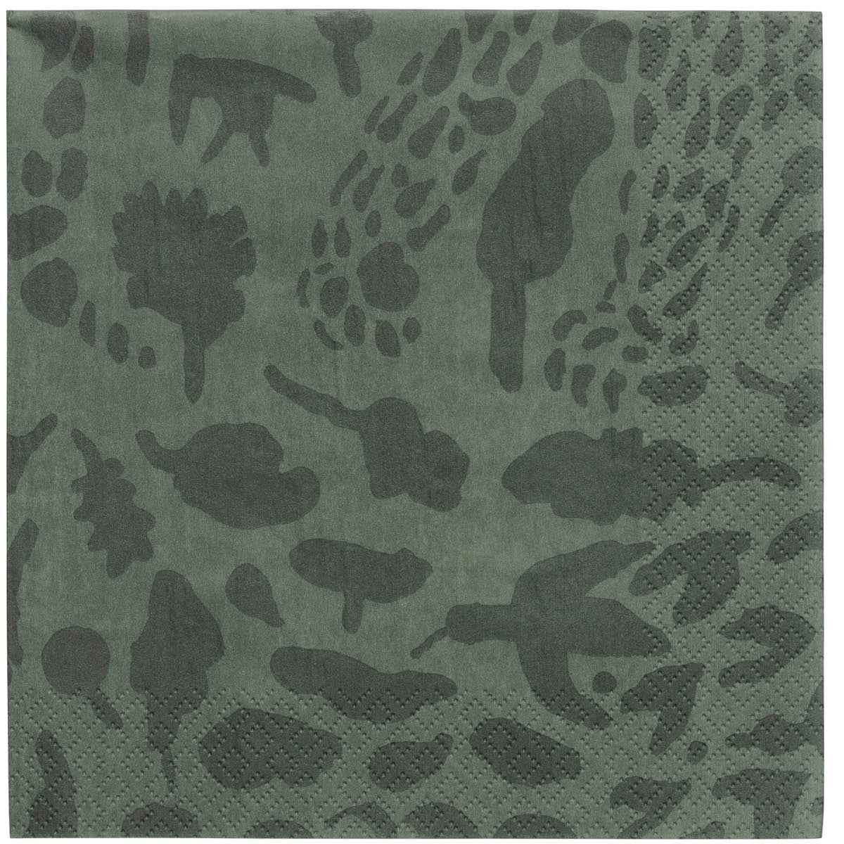 Oiva Toikka Collection Servett Cheetah 33x33 cm Grön