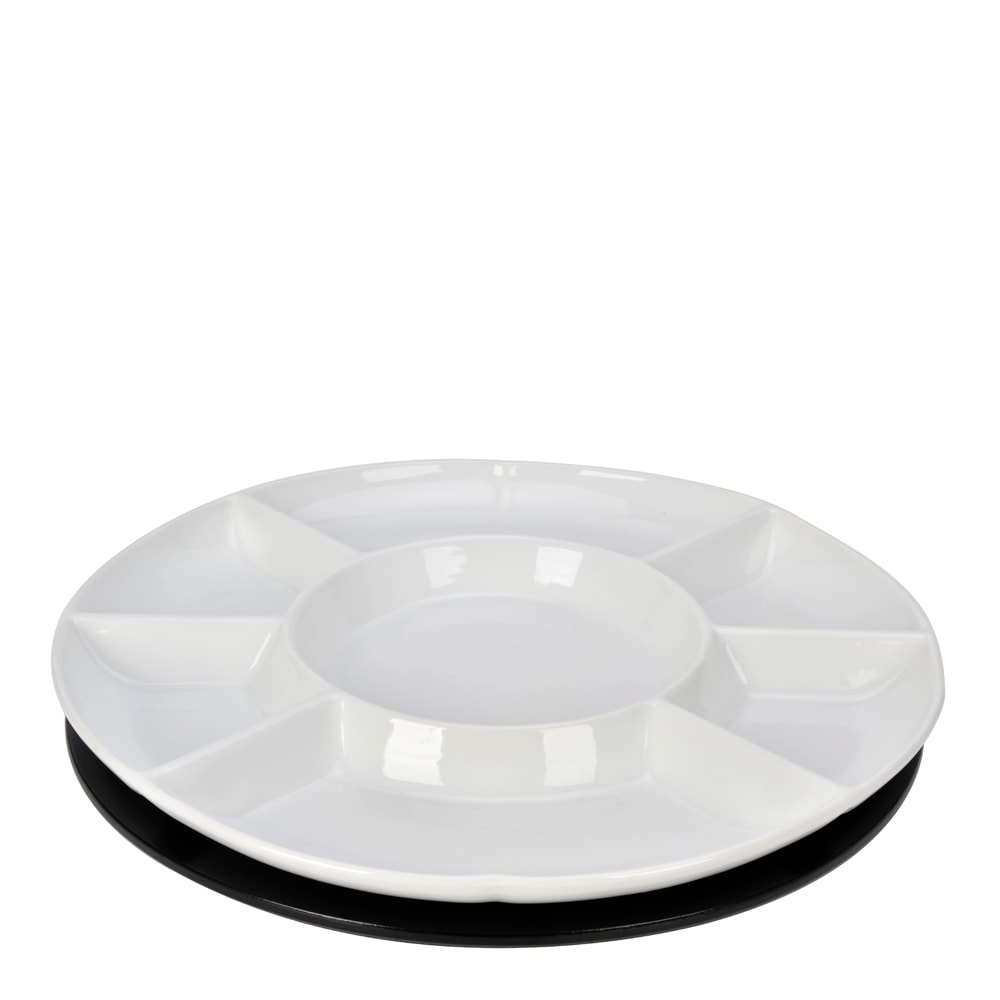 Daily Use Snack- och Tapasfat 37,5 cm Vit/Svart