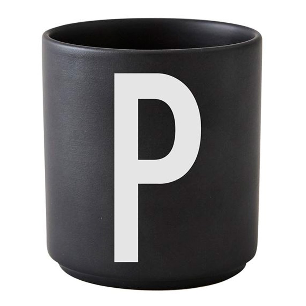 Mugg 25 cl P Svart