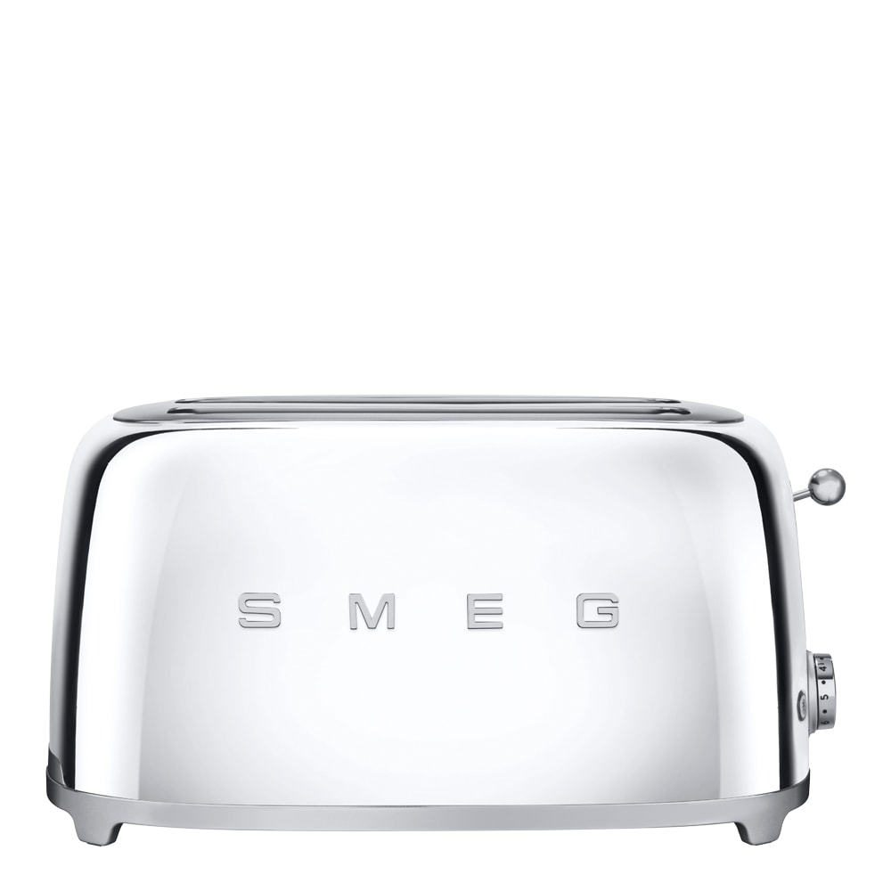 Smeg 50's Style Brödrost 4 skivor Krom