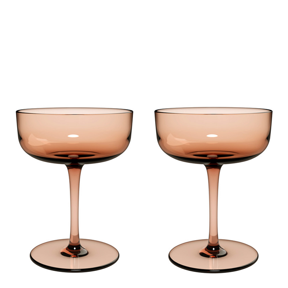 Champagneglas coupe 10 cl 2-pack Clay