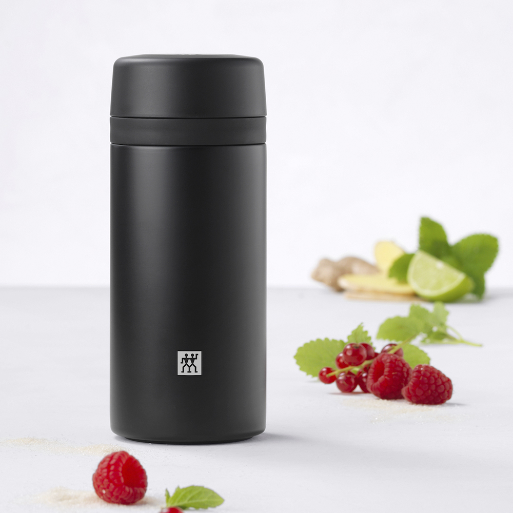 Thermo Termosmugg med Sil 42 cl Matt Svart