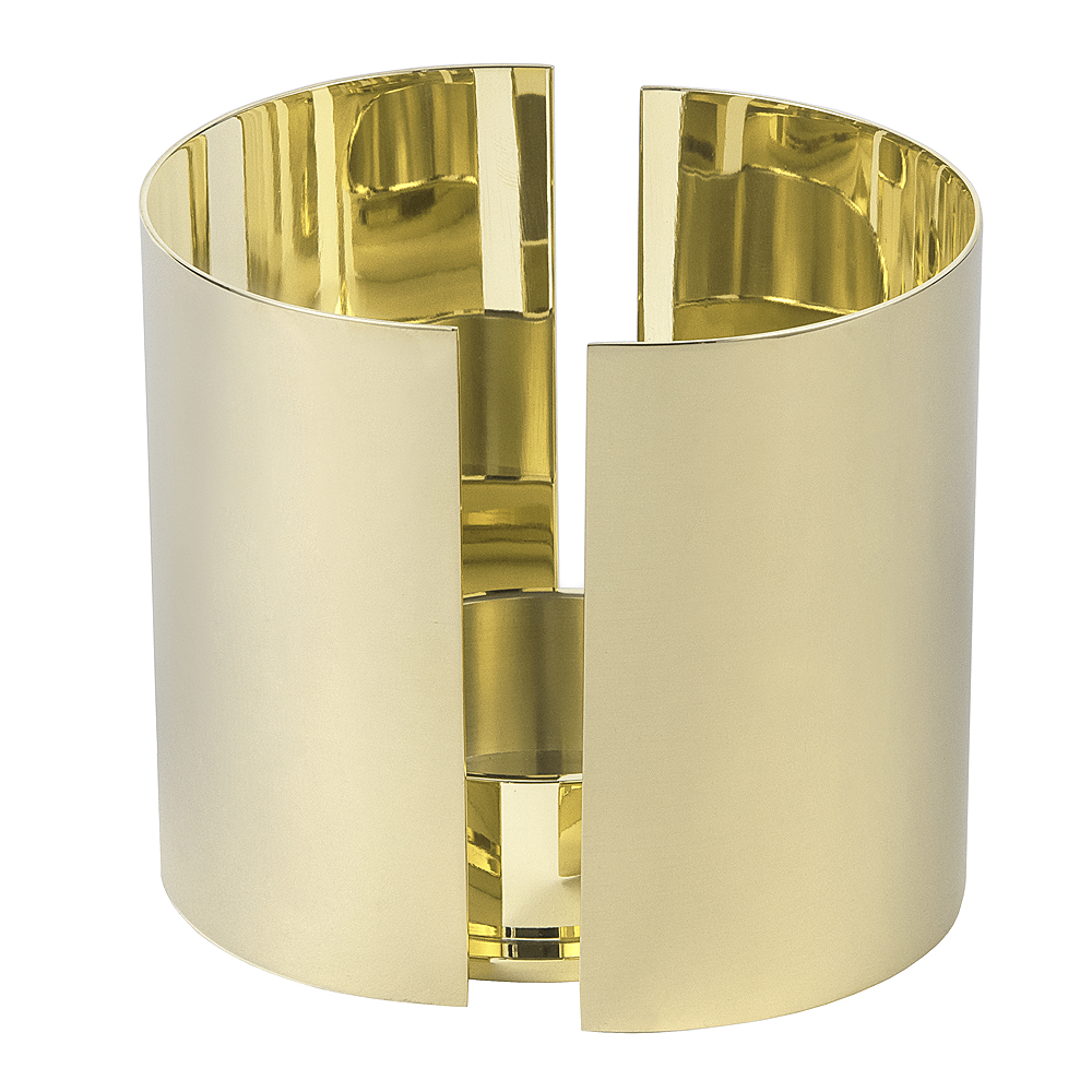 Infinity Ljuslykta 3 delar 10 cm Mässing