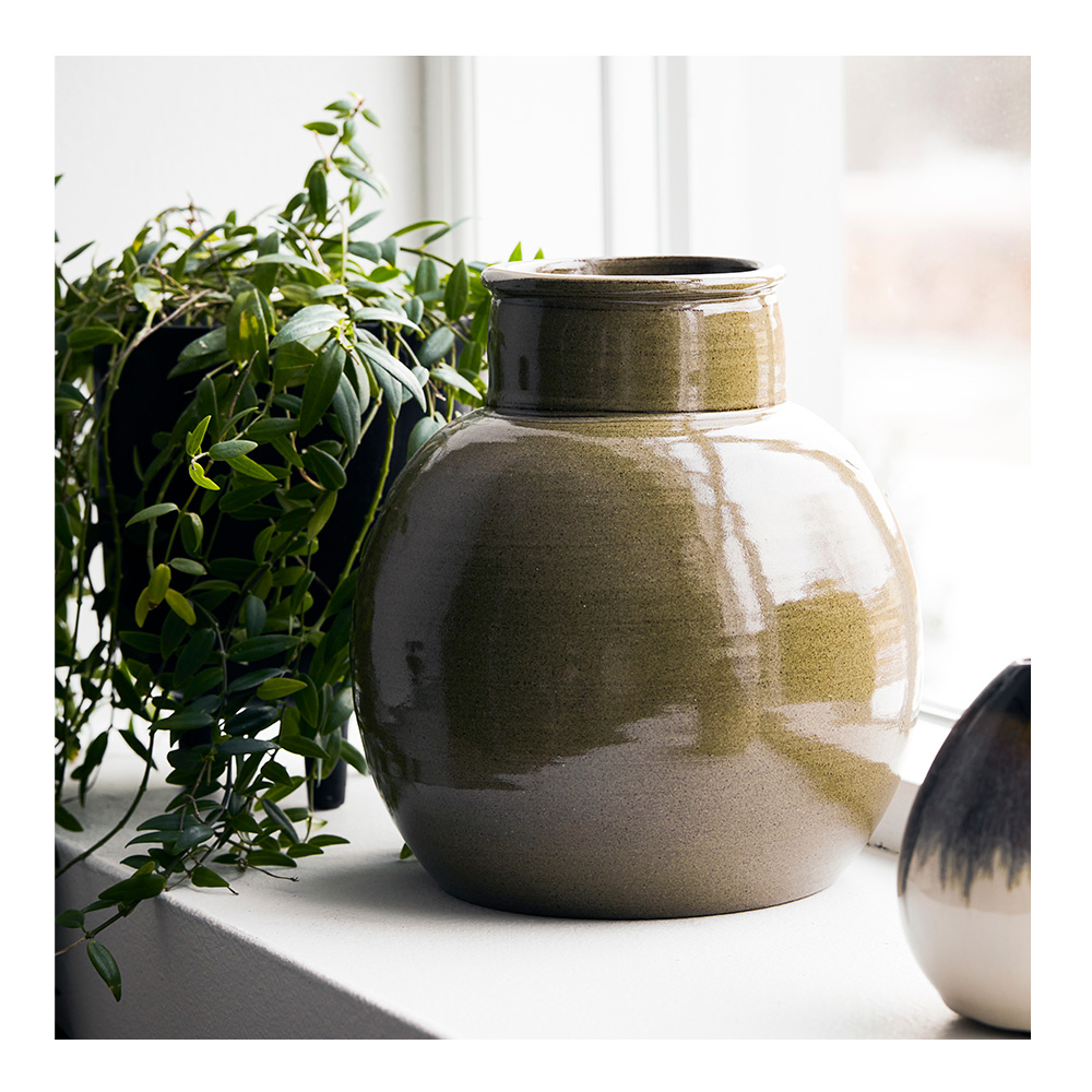 Vas Aju 21x21 cm Olivgrön