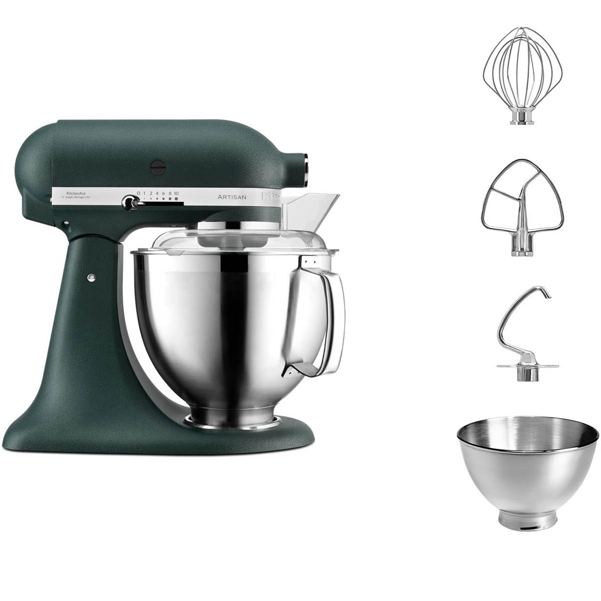 KitchenAid Artisan Köksmaskin 5KSM185PS 4,8 L Pebble Palm