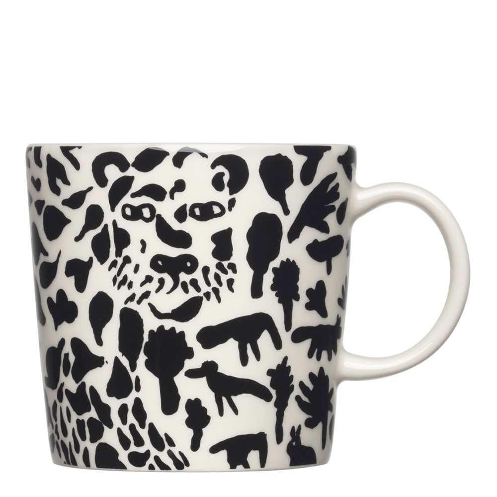 Oiva Toikka Cheetah Mugg 30 cl Svart/Vit