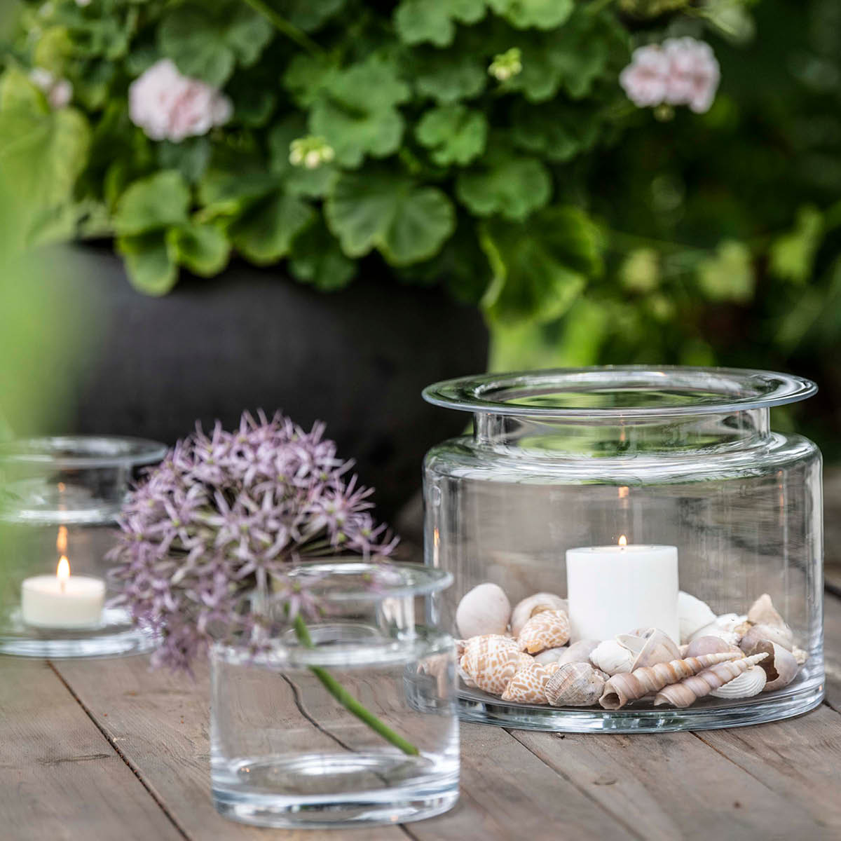 Old Farm Collection Vas 20 cm Klar