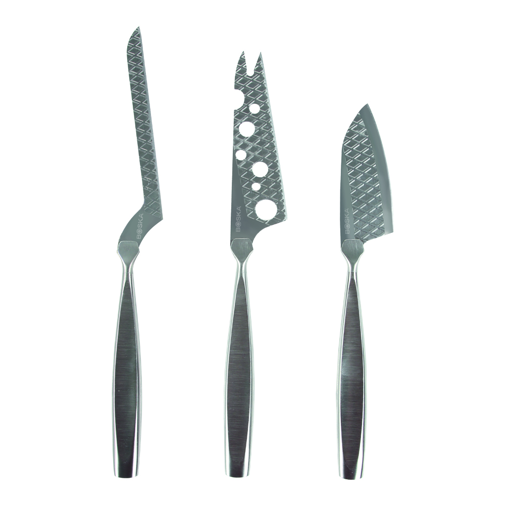 Exclusive Pro Ostkniv 3-pack rostfri