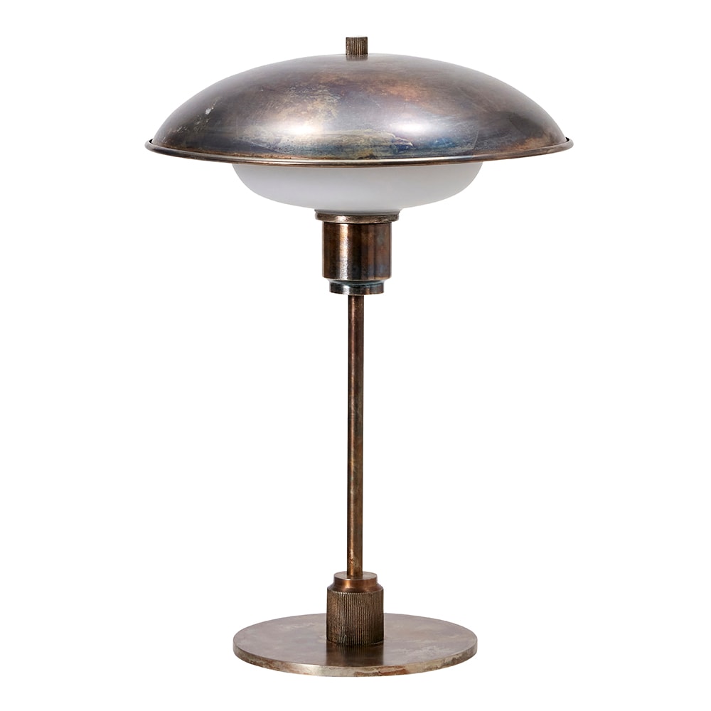 Boston Bordslampa 42x30 cm Antikbrun