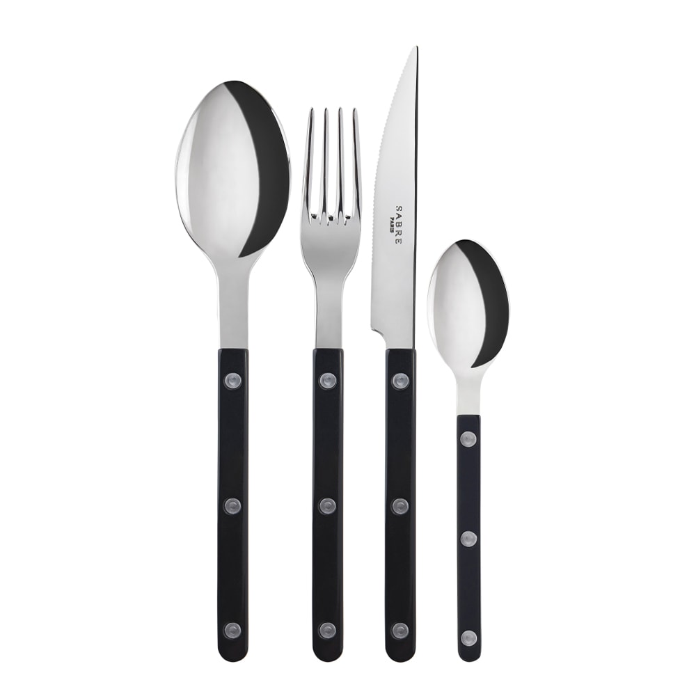 Bistrot Bestickset 4 delar Svart