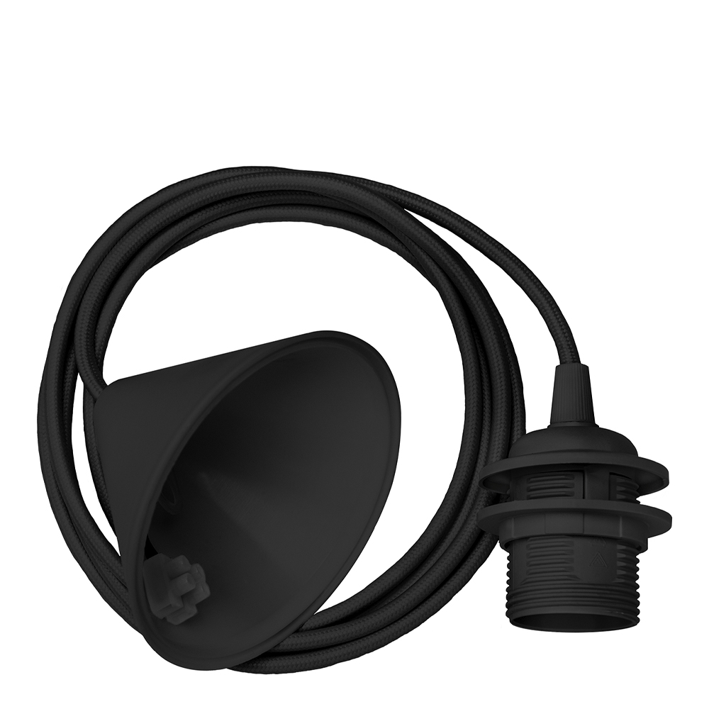 Cord Sladd 210 cm Svart