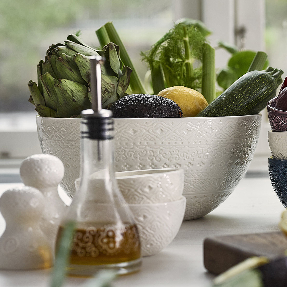 Orient Skål 15 cl Vit