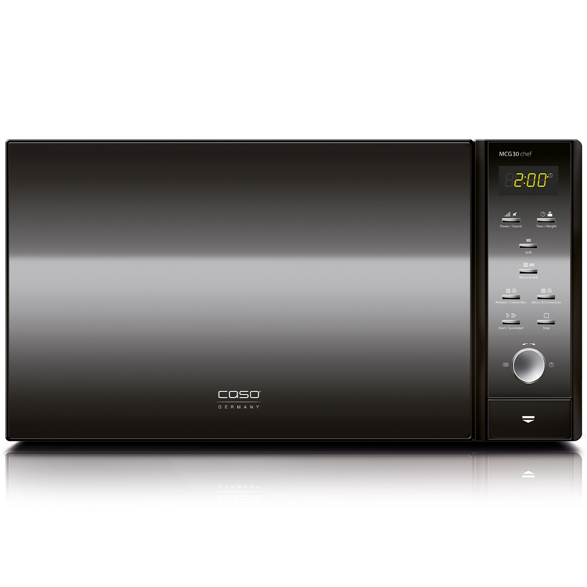 Mcg30 chef Mikrovågsugn Svart