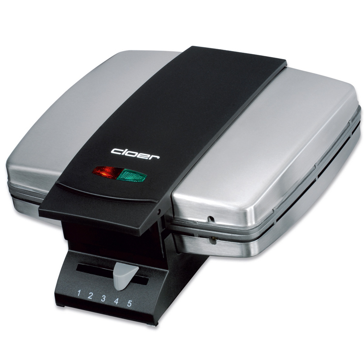 Belgiskt Våffeljärn För 2 Våfflor