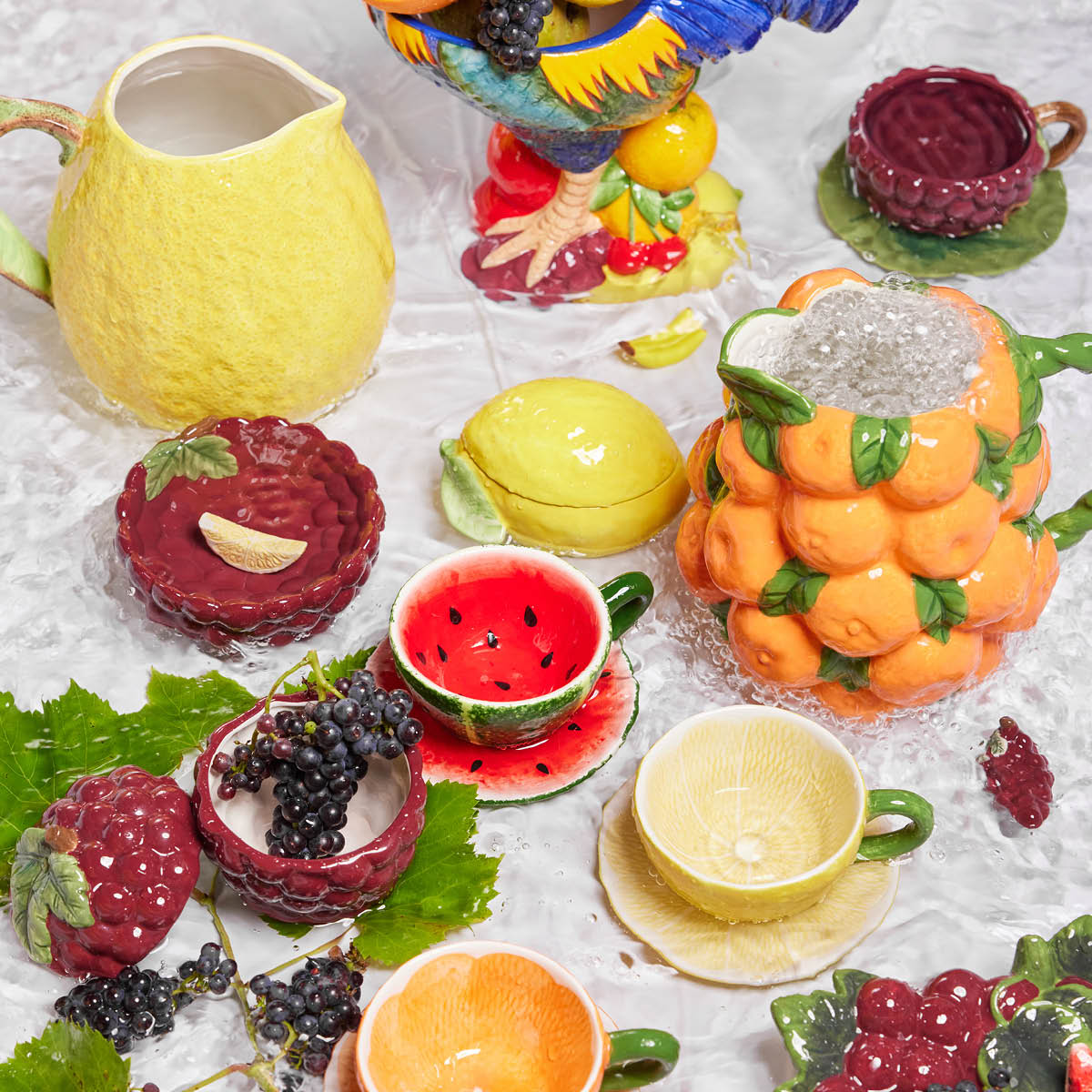 Grape Skål 13 cm Vinröd