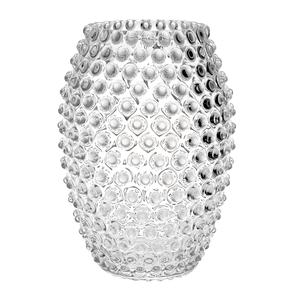 Hobnail Vas Egg 23 cm Crystal