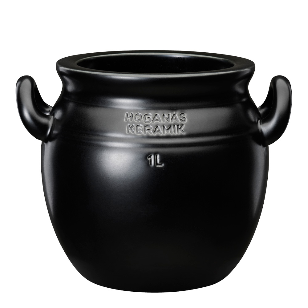 Höganäs Keramik Krus 1 L Grafitgrå