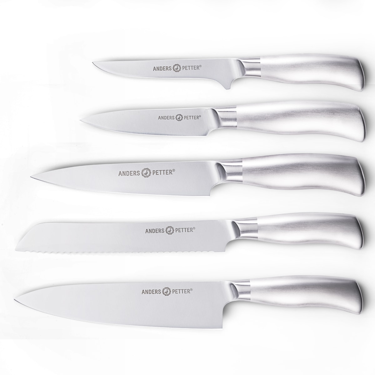 Backaryd Knivset 5 delar