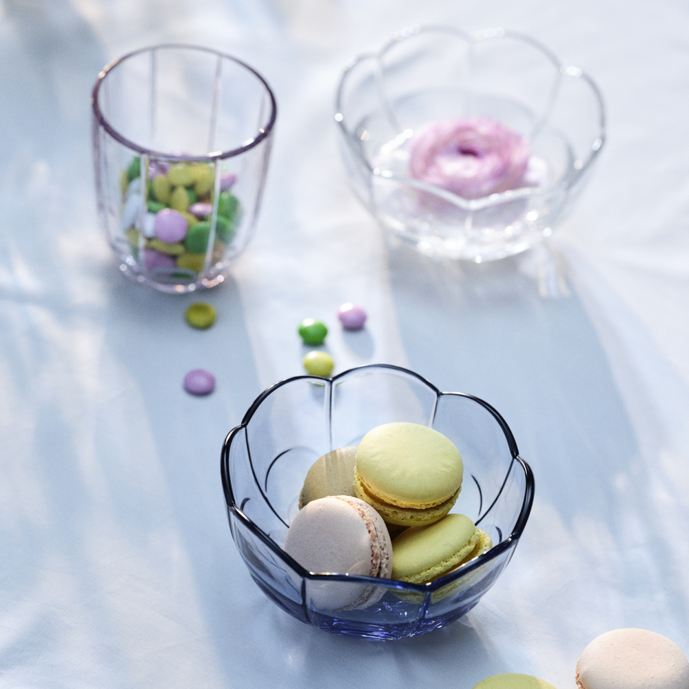 Lily Skål 13 cm 2-pack Klar