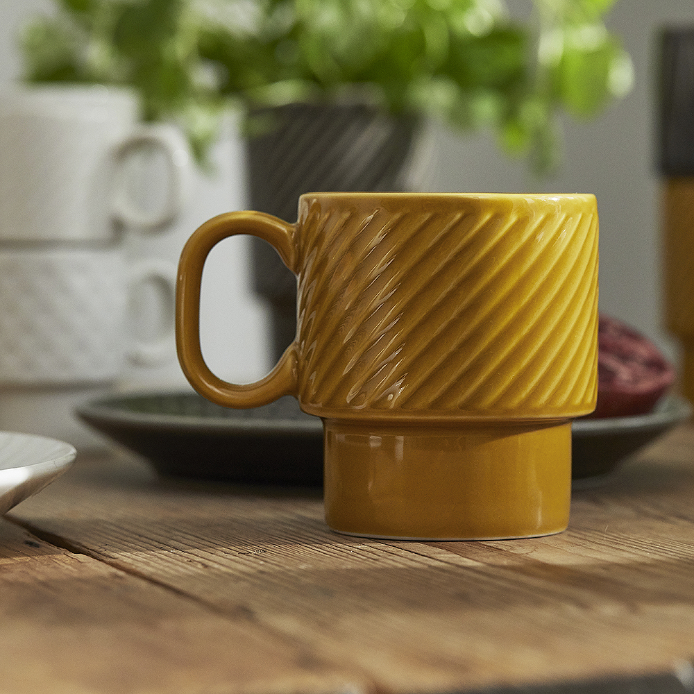 Coffee & More Kaffemugg 25 cl Gul