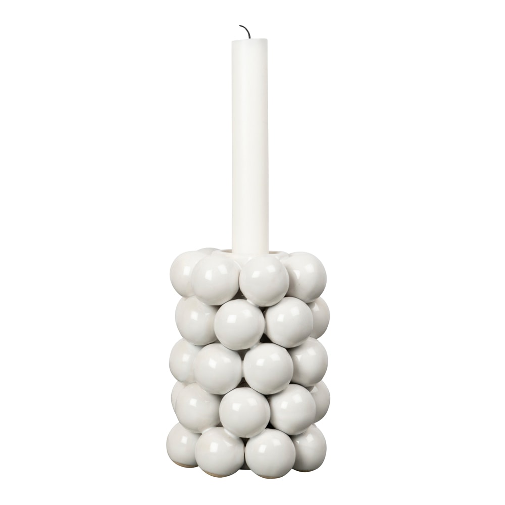 Globe Ljusstake 9,5 cm Vit