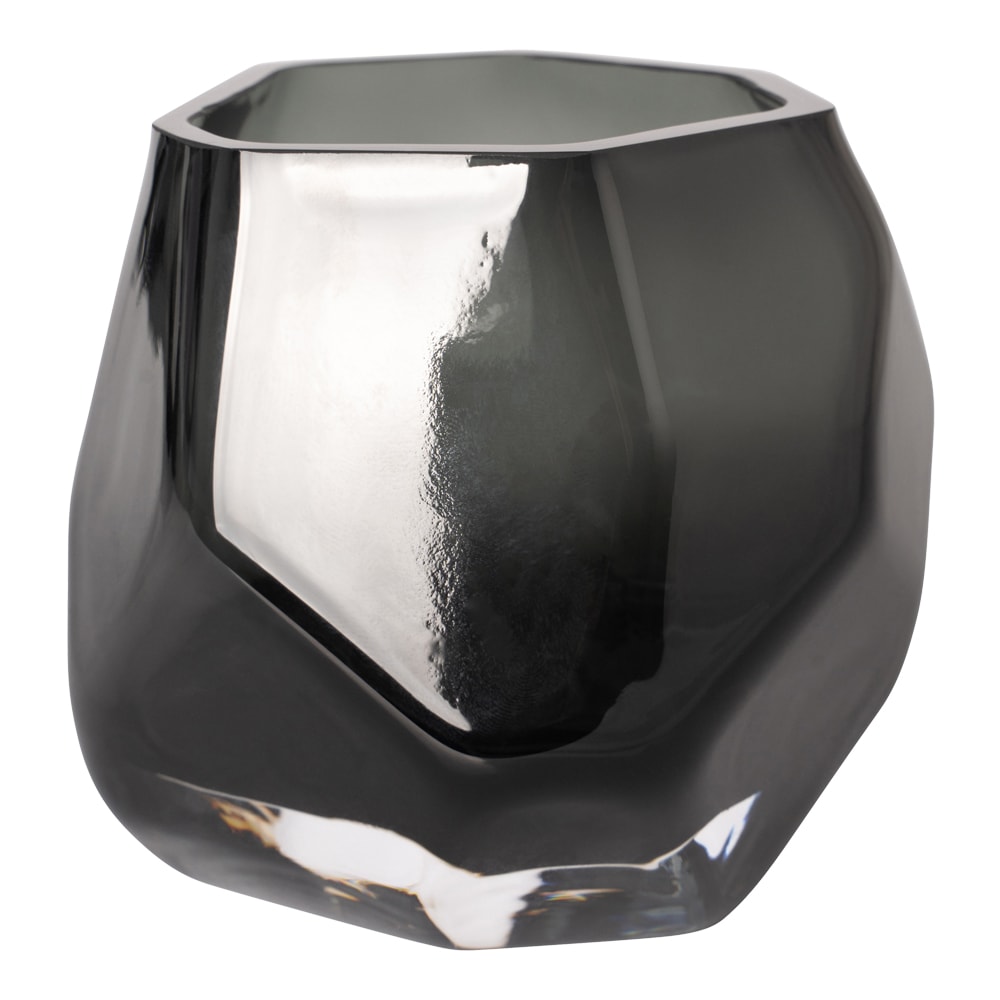 Iglo Ljuslykta / Vas 9 cm Ash Black
