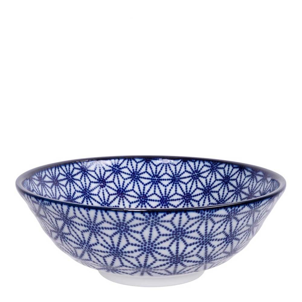 Nippon Blue Soba Skål Star