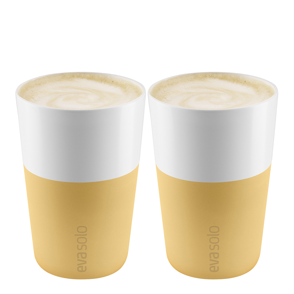 Caffe Lattemugg 36 cl 2-pack Golden sand