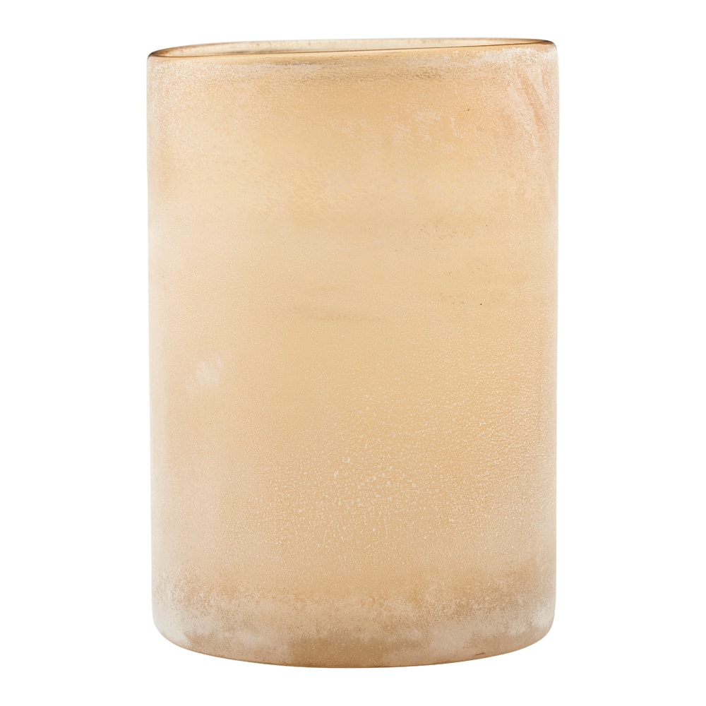 Mist Ljushållare Glas 19,5 cm Ljusbrun