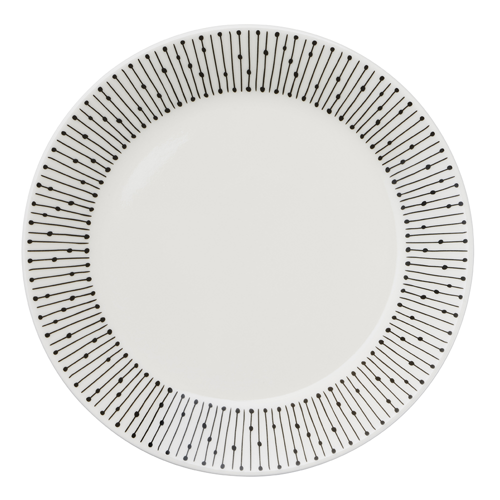 Mainio Sarastus Tallrik 15 cm Vit/Svart
