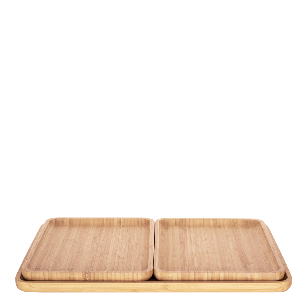 Serveringsfat 42x30 cm Trä