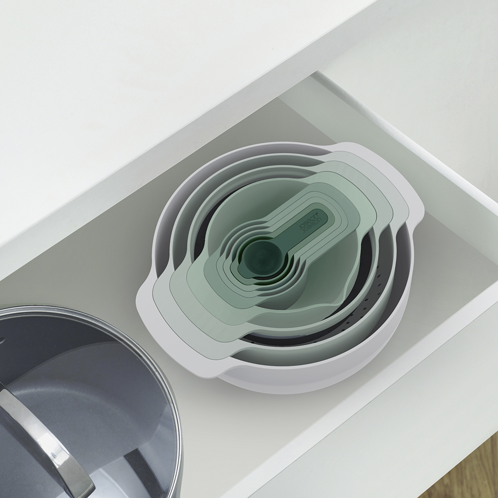 Nest Sage Skålset 9 delar Sage